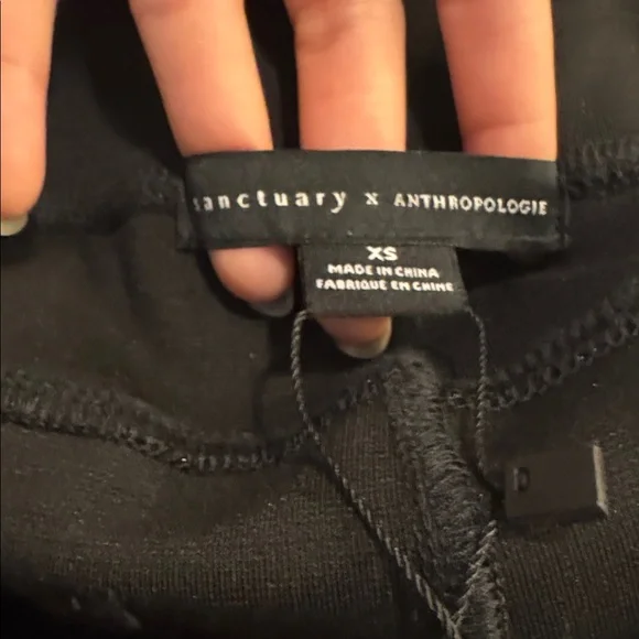 Sanctuary X Anthropologie Runway Shimmer Leopard Print Pants - Picture 8 of 8